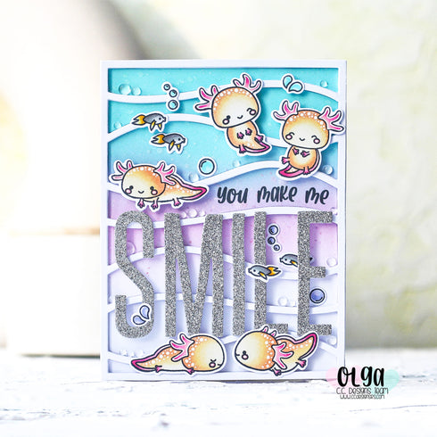 Axolotl Clear Stamp Set